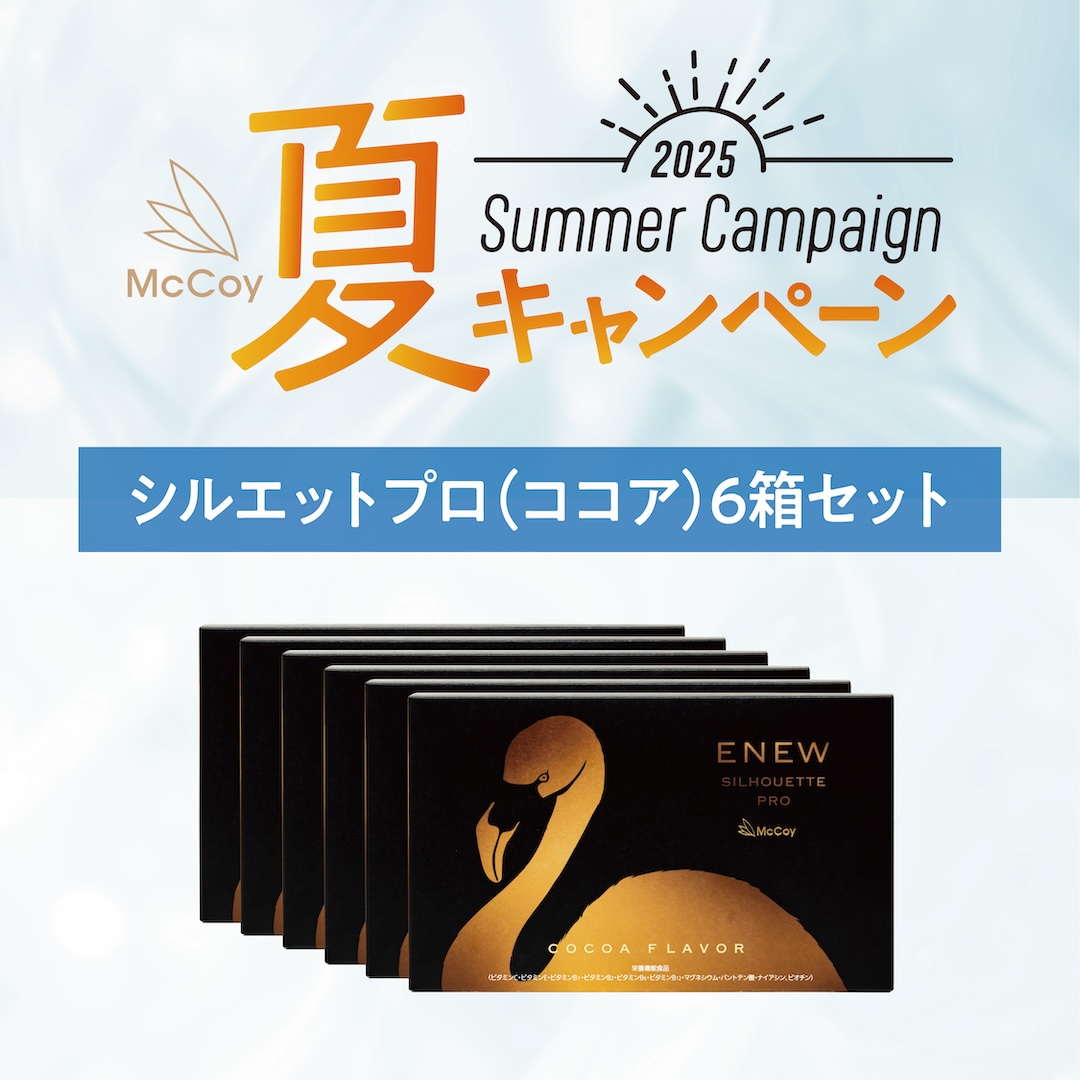 ENEWシルエットプロ　ココア６個セット